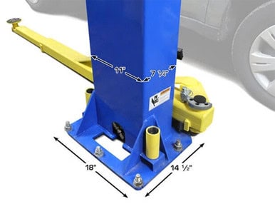 ATLAS Pro-9D Overhead 9,000 lbs. Capacity 2 Post Lift – image 6