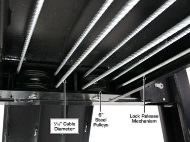 Apex 9 ALI Certified Hobbyist 9,000 Lb. Capacity 4-Post Parking Car Lift – image 15