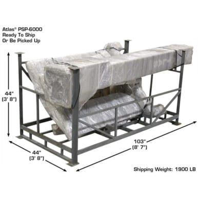 Atlas PSP-6000 6,000 lb Portable Single Post Lift – image 14