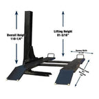 Tuxedo SP-6K-SS 6,000 lb Single Post Storage Lift – image 5