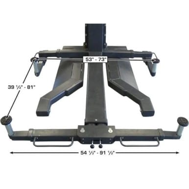 Atlas PSP-6000 6,000 lb Portable Single Post Lift – image 7