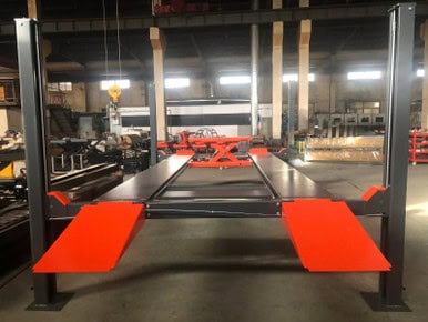 11000 Lbs Four Post Parking Lift 4-Post Auto Lift Garage Lift Storage – image 9
