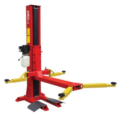 AMGO SL-7 7,000 lbs Single Post Lift – image 1