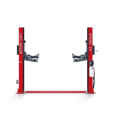 Aston 9000 lbs. 2 Post Lift Symmetric Overhead Single Point Lock Release – image 1