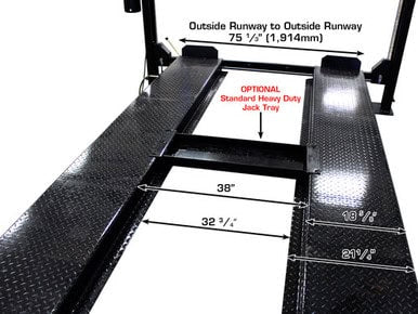 ATLAS Apex 8 Extra Long & Extra High 4-Post Hobbyist Lift - ALI Certified – image 9