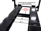 ATLAS Apex 8 Extra Long & Extra High 4-Post Hobbyist Lift - ALI Certified – image 9