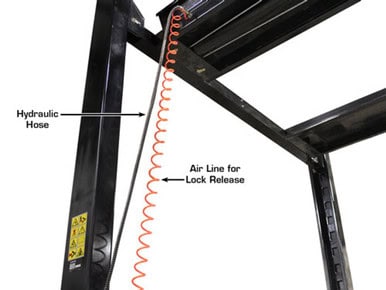 ATLAS ST-7000 SUPER TALL 4 Post Lift (7,000lbs Capacity) – image 16