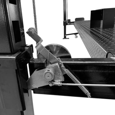 APlusLift 11,000LB 4-Post Portable Parking Storage Service Car Lift - HW-4P11S – image 14