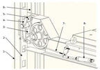 KT-4H150 Heavy Duty 4-Post Alignment Lift 15,000lbs. Rolling Jack Included – image 5