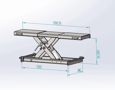 Katool KT-RJ50 5,000 lb Rolling Jack for 4-Post Lifts – image 5