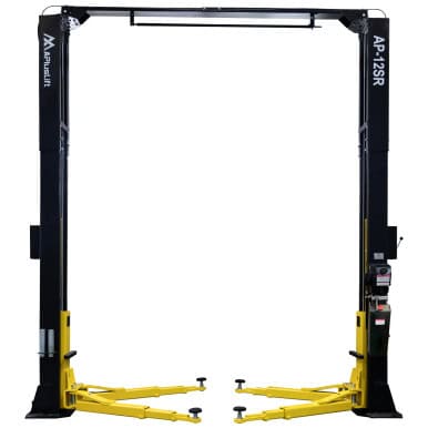 APlusLift 12,000LB 2-Post Overhead Single Release Direct Drive Car Lift with A 3-Year Warranty - AP-12SR – image 1