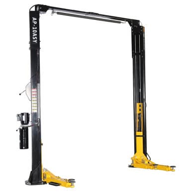 APlusLift 10,000LB 2-Post Overhead Symmetrical and Truly Asymmetrical Single Release Car Lift with 3 Year Warranty - HW-10ASY – image 4