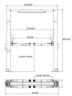 APlusLift AP-14SR 14,000 LB 2-Post Overhead Car Lift – image 11