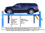 ATLAS 414 14,000 Lbs. Capacity Commercial Grade 4-Post Lift – image 4