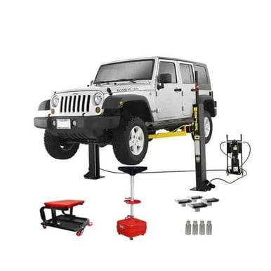 MAXJAX | M6K Portable Two-Post Garage Lift Supreme Package – image 1