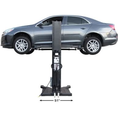 Atlas PSP-6000 6,000 lb Portable Single Post Lift – image 4