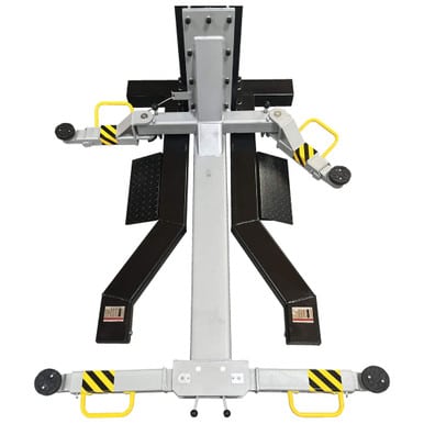 iDEAL MSC-6KLP 6,000 lb. Low Profile Mobile Single Post Lift - Black Edition – image 4