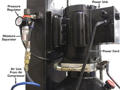 ATLAS ST-7000 SUPER TALL 4 Post Lift (7,000lbs Capacity) – image 17