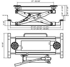APlusLift 4000LB Air Operated Sliding Bridge Jack ABJ-40 – image 6