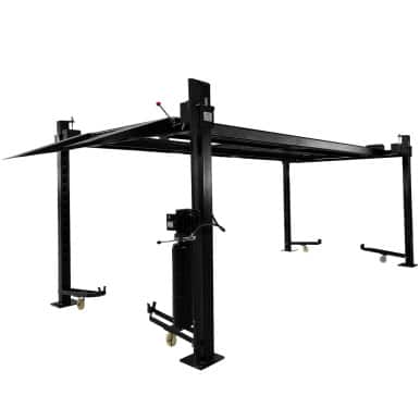 APlusLift 11,000LB 4-Post Portable Parking Storage Service Car Lift - HW-4P11S – image 7