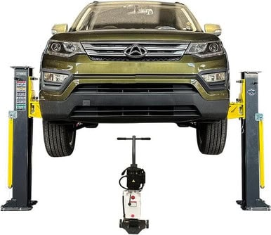 PMRL-200 8000 Lbs Test Portable Two-Post Garage Lift 2 Post Lift Car Lift Auto Lift – image 8