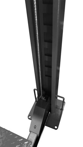 APlusLift 9,000LB 4-Post Double Deck Parking Storage Car Lift - HW-9KDP – image 8