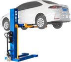 XK M6200 Car Lifts Model 220V Manually Unlock Mobile 6200Lbs Capacity Single Post Lift 36 Months Parts Replacemen – image 3