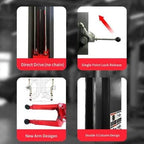 KATOOL 11000lbs Single Point Lock Release Direct Drive Two Post Lift 2 Post Lift Auto Lift 2-post Lift Clear Floor Car Lift, AS110D – image 7