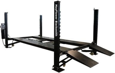 Mayflower Blacksmith Pro8000 8,000 lb 4-Post Car Lift – image 1