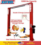 AUTOKATO AK-M120 12,000 LB 2-Post Auto Lift – image 1