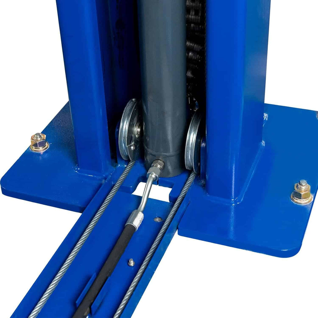 Weize 2 Post Automotive Car Lift, 12,000 lbs Capacity, 220V 4HP Powerful Motor with Single Point Lock Release for Repaire Shop – image 7