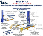 iDEAL Single Column UTV & Mower Storage/ Service Lift – image 13