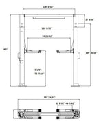 APlusLift HW-12HD 12,000 LB 2-Post Overhead Car Lift – image 10