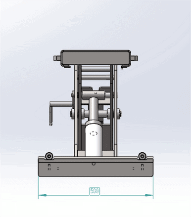 Katool KT-RJ50 5,000 lb Rolling Jack for 4-Post Lifts – image 7