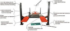 KATOOL 3.0HP 11000Lbs Lifting Height 84 Inch 4 Post Lift 110v Four Post Parking Lift 4-Post Auto Lift Garage Lift Storage – image 3